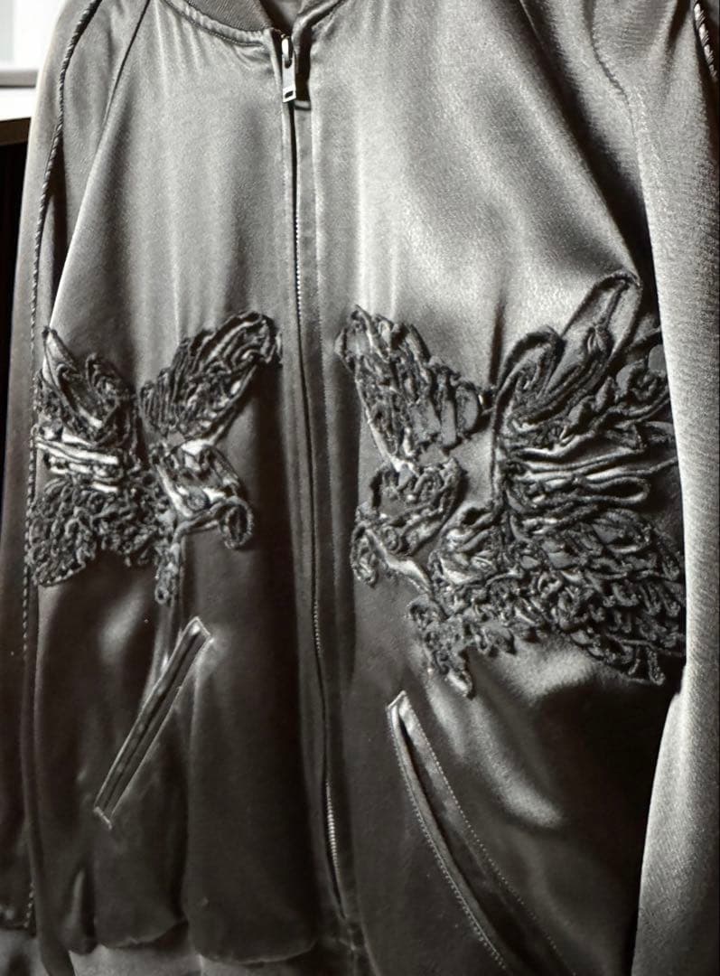 TAAKKターク 23AWスーベニアジャケット 2 ボンバー 刺繍 スカジャン