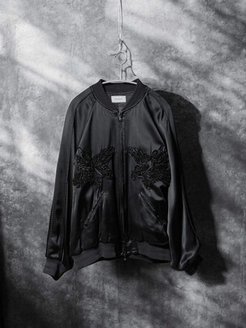 TAAKKターク 23AWスーベニアジャケット 2 ボンバー 刺繍 スカジャン