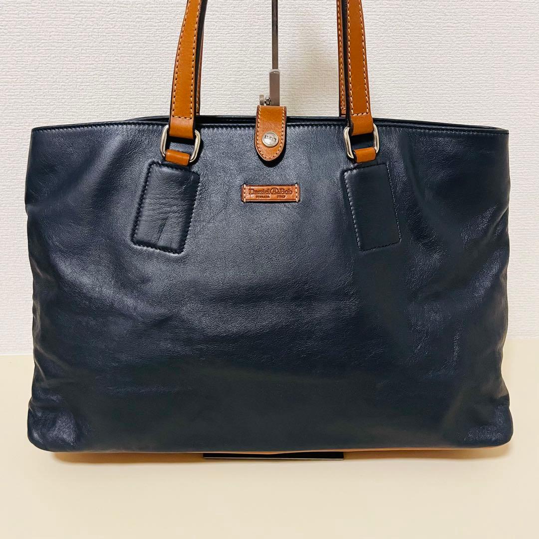 【美品】ダニエルアンドボブ トゥモローランド別注 トートバッグ ネイビー