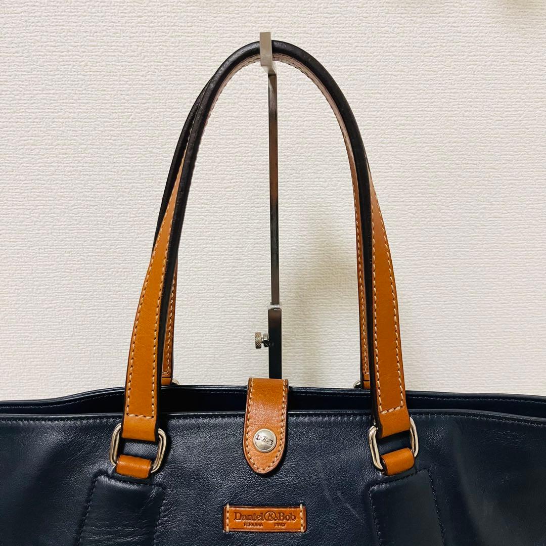 【美品】ダニエルアンドボブ トゥモローランド別注 トートバッグ ネイビー