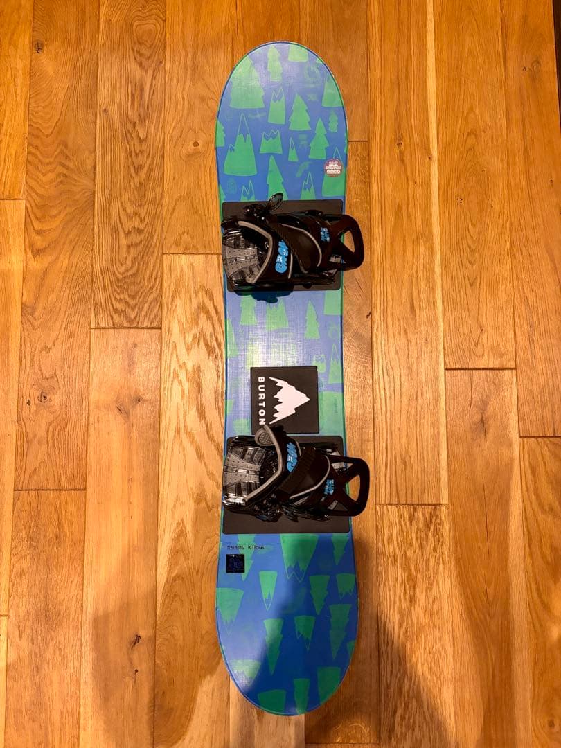 Burton スノーボード110 +バイン+ブーツ20cm 3点セット