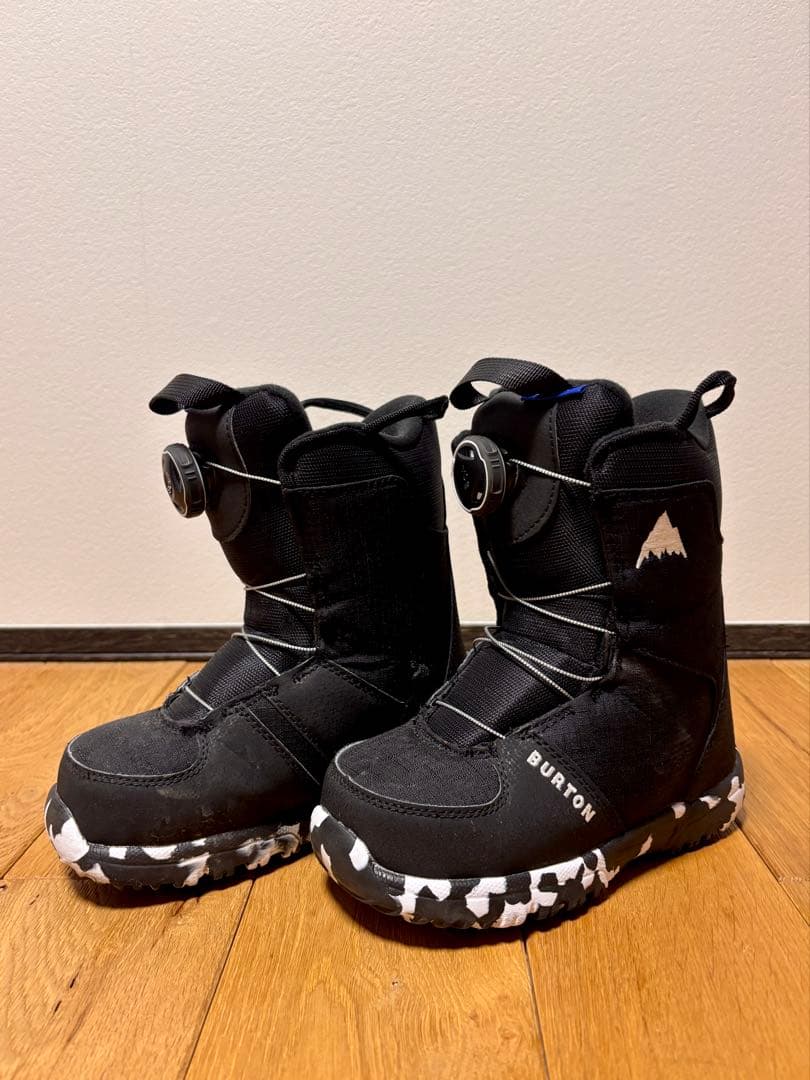 Burton スノーボード110 +バイン+ブーツ20cm 3点セット