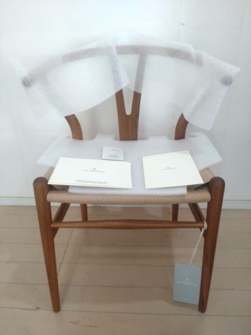 Yチェア　CH24　チークオイル仕上げ　未使用　ウェグナー　カールハンセン＆サン