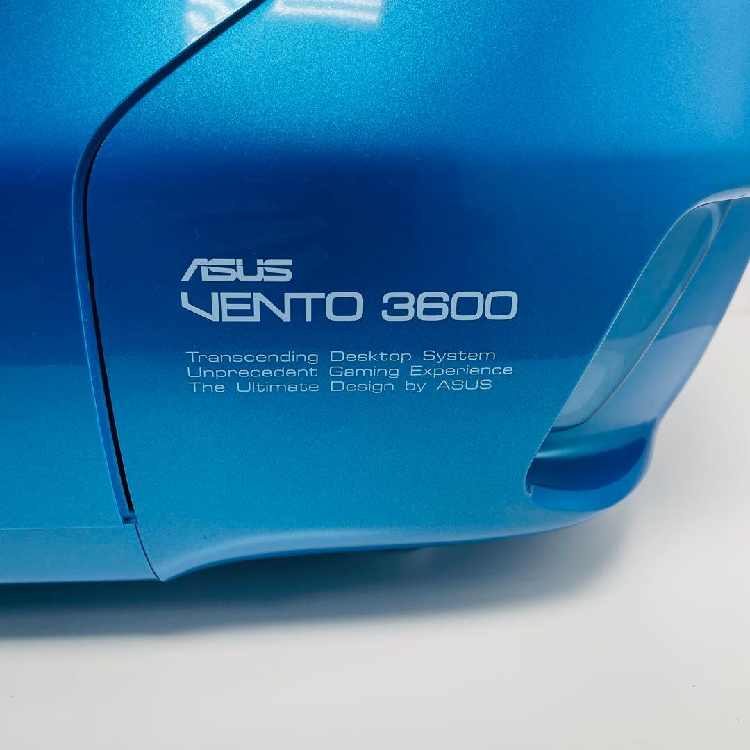 【希少】 ASUS VENTO 3600 PCケース メタリックブルー