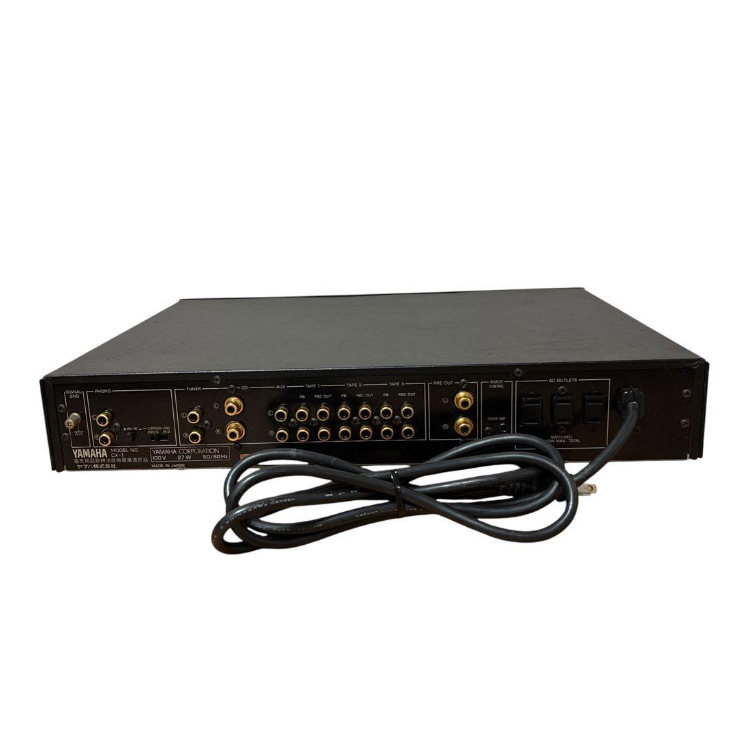 YAMAHA CX-1 ヤマハ ステレオ プリアンプ 通電確認済み