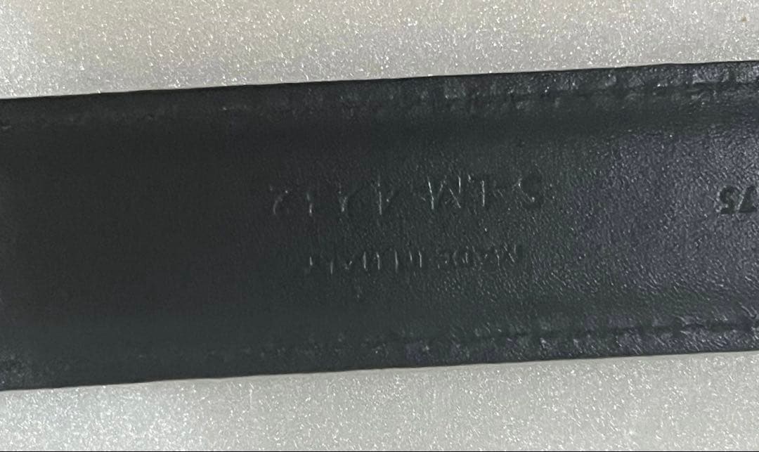 CELINE セリーヌ トリオンフ レザー ゴールドベルト 75 レディース