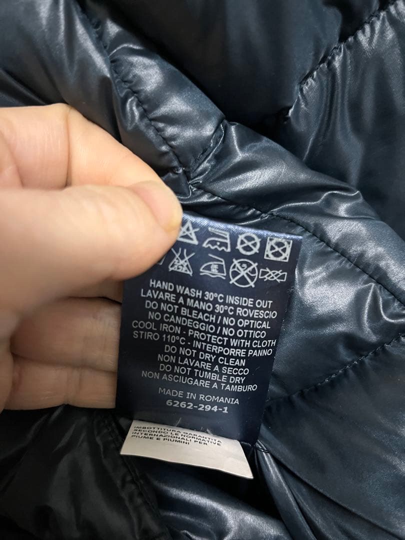 Herno38サイズダウンジャケット フード付き