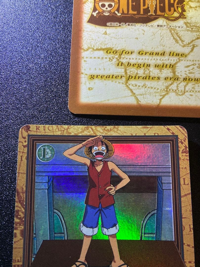 初期　ワンピースカードハイパーバトル　ルフィ　3枚セット