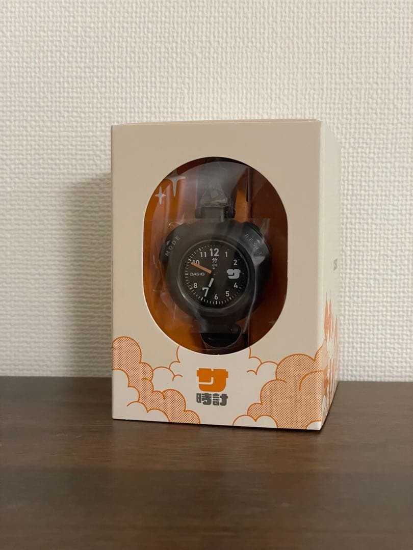 カシオ サ時計 ブラック　サウナ時計　SAN-100H