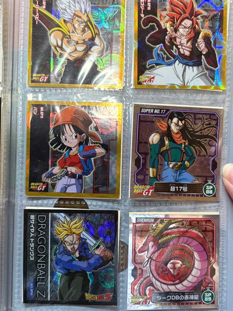 ドラゴンボールカードやシールまとめ売り1,000点以上シークレット激レア爆レア他