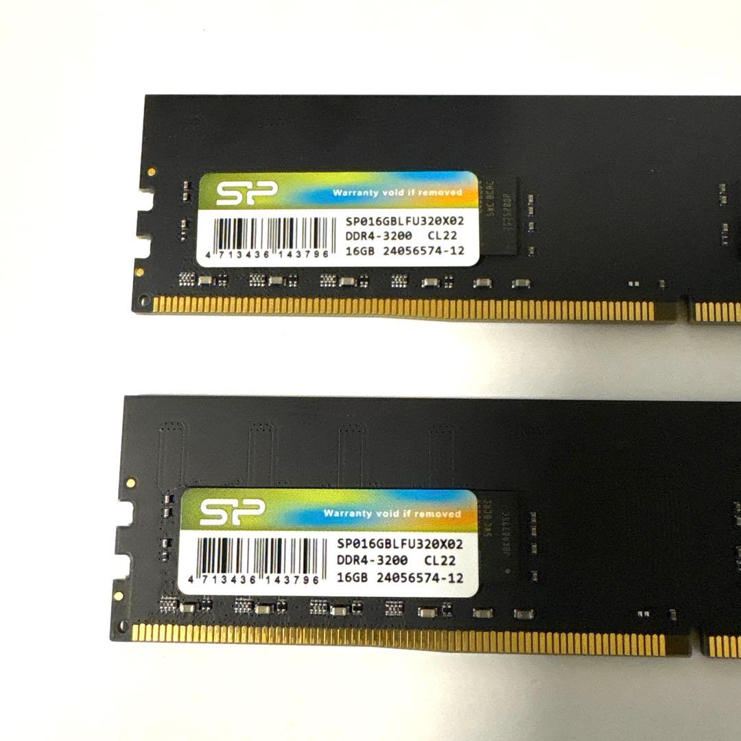 DDR4-3200 CL22 16GB 2枚セット