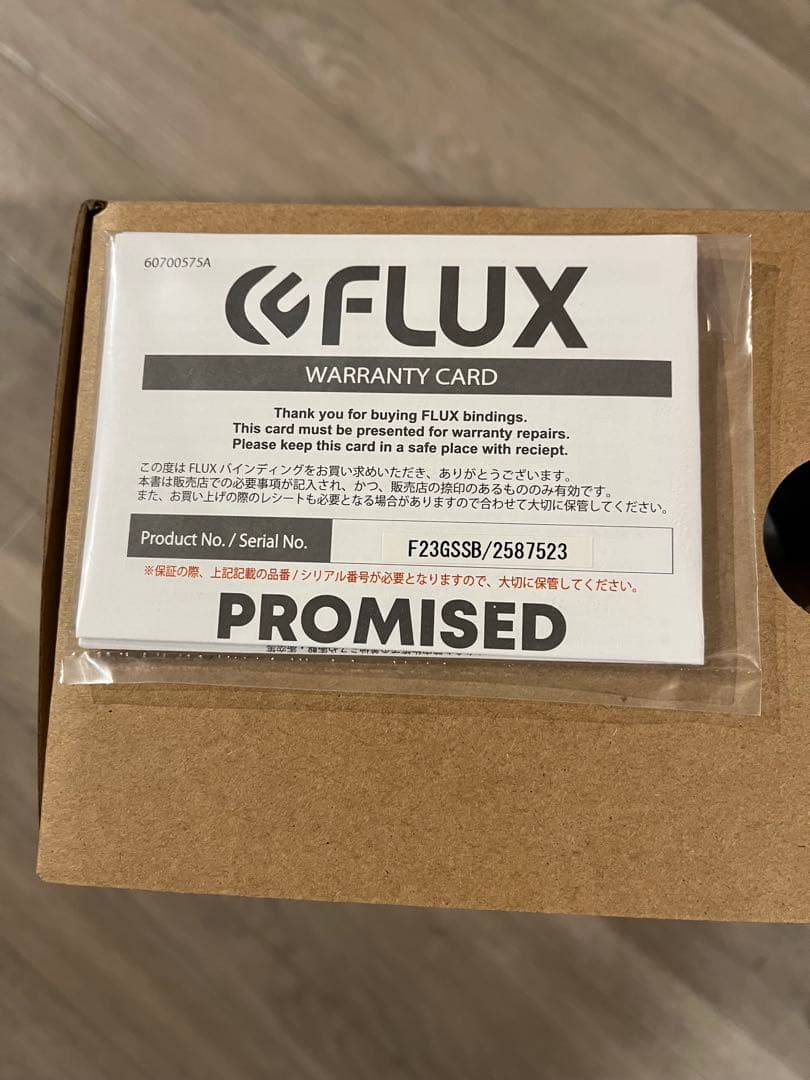 FLUX GS スノーボード ビンディング ブラック　サイズSM