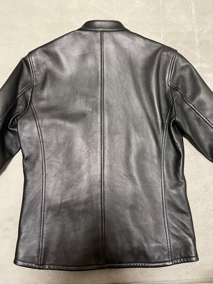 VANQUISH シングルライダースジャケット 革ジャン