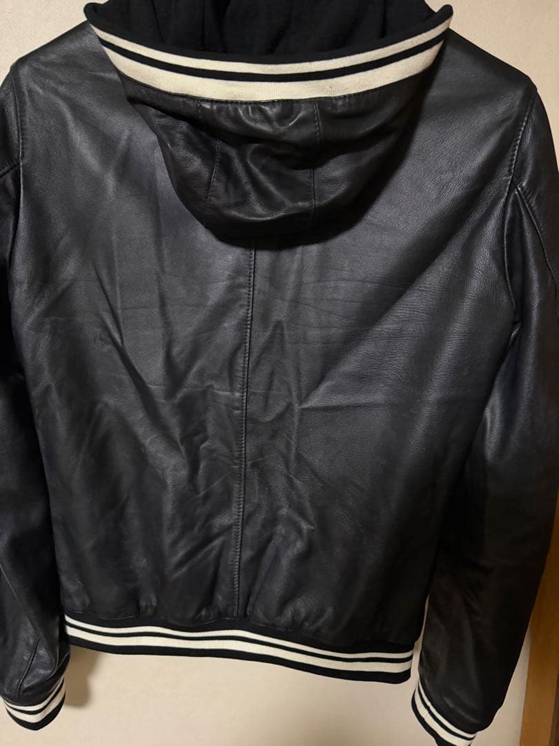 DOLCE&GABBANA ドルチェ&ガッバーナ　ラムレザーパーカー