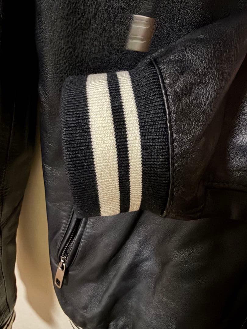 DOLCE&GABBANA ドルチェ&ガッバーナ　ラムレザーパーカー