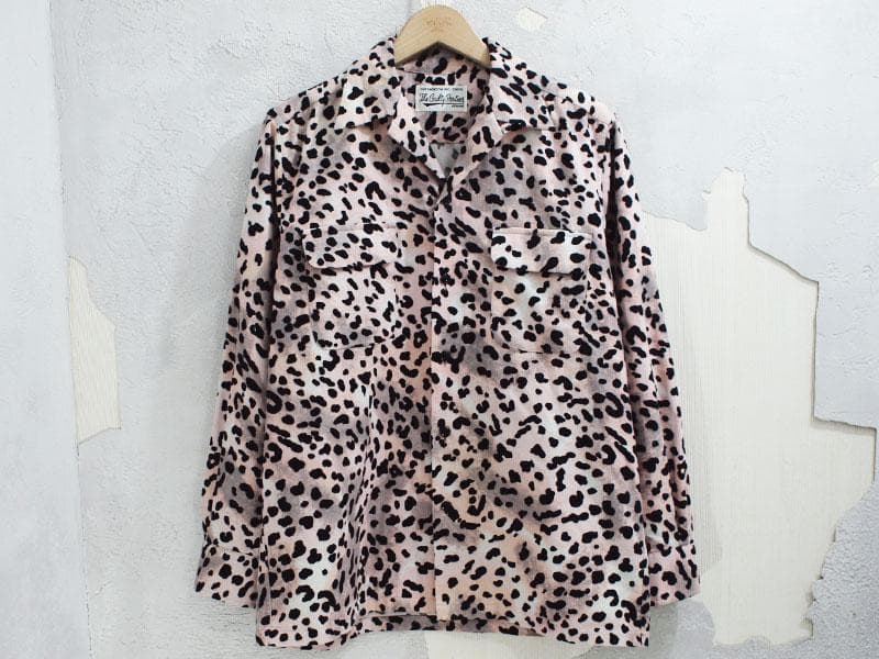 美品 WACKO MARIA LEOPARD レオパード フランネル シャツ