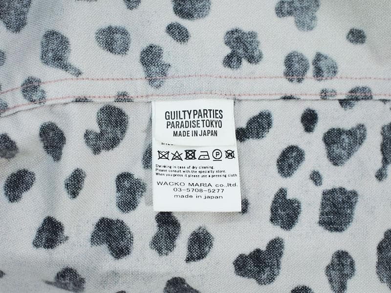美品 WACKO MARIA LEOPARD レオパード フランネル シャツ