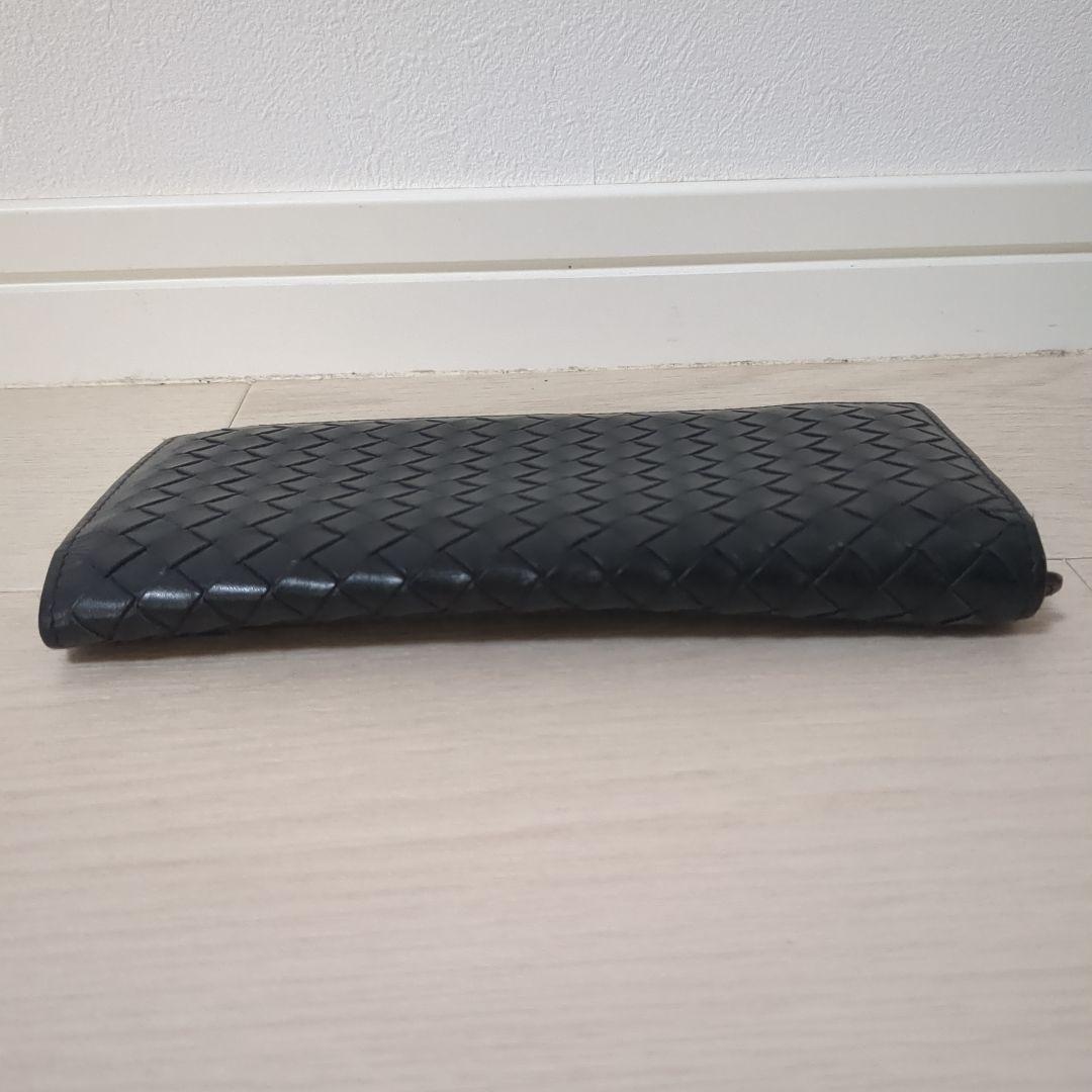 BOTTEG AVENETA ボッテガヴェネタ 長財布 イントレチャートブラック