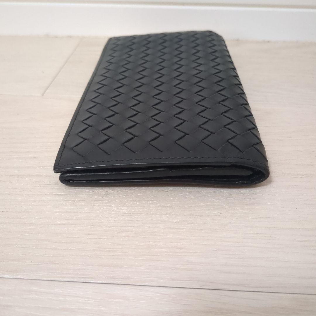 BOTTEG AVENETA ボッテガヴェネタ 長財布 イントレチャートブラック