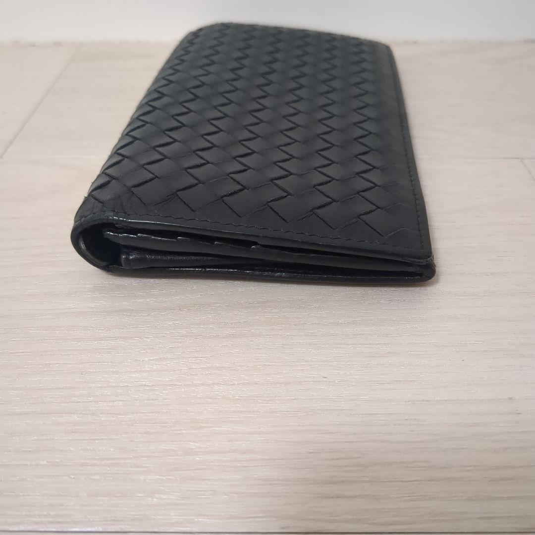 BOTTEG AVENETA ボッテガヴェネタ 長財布 イントレチャートブラック
