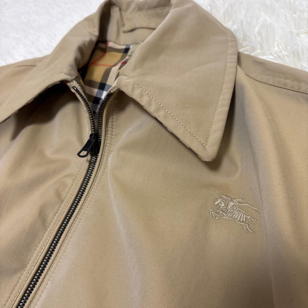 ▪️BURBERRY London England スイングトップ　リバーシブル