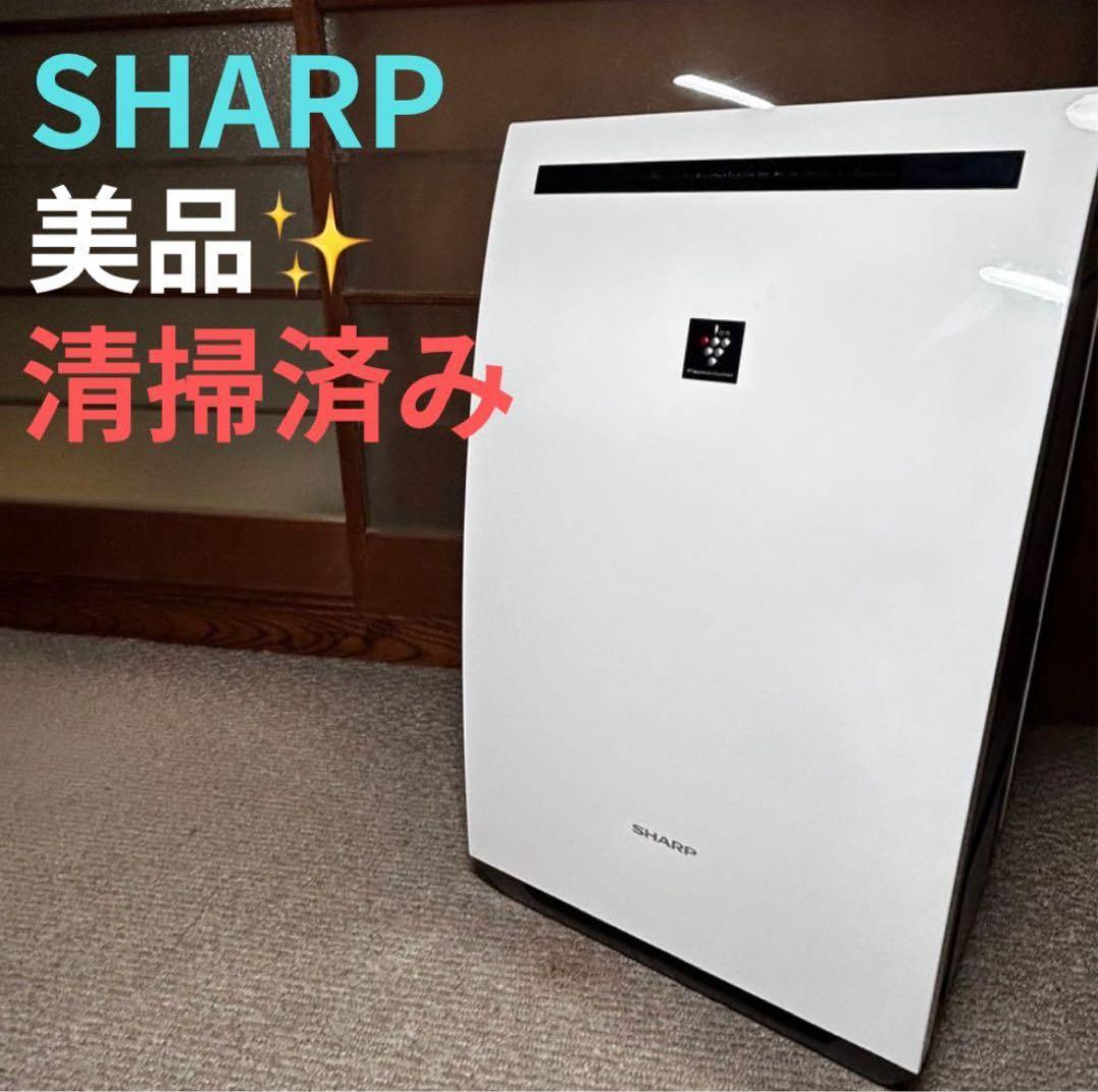 美品　SHARP　シャープ　 除加湿空気清浄機　KC-HD70-W　ホワイト