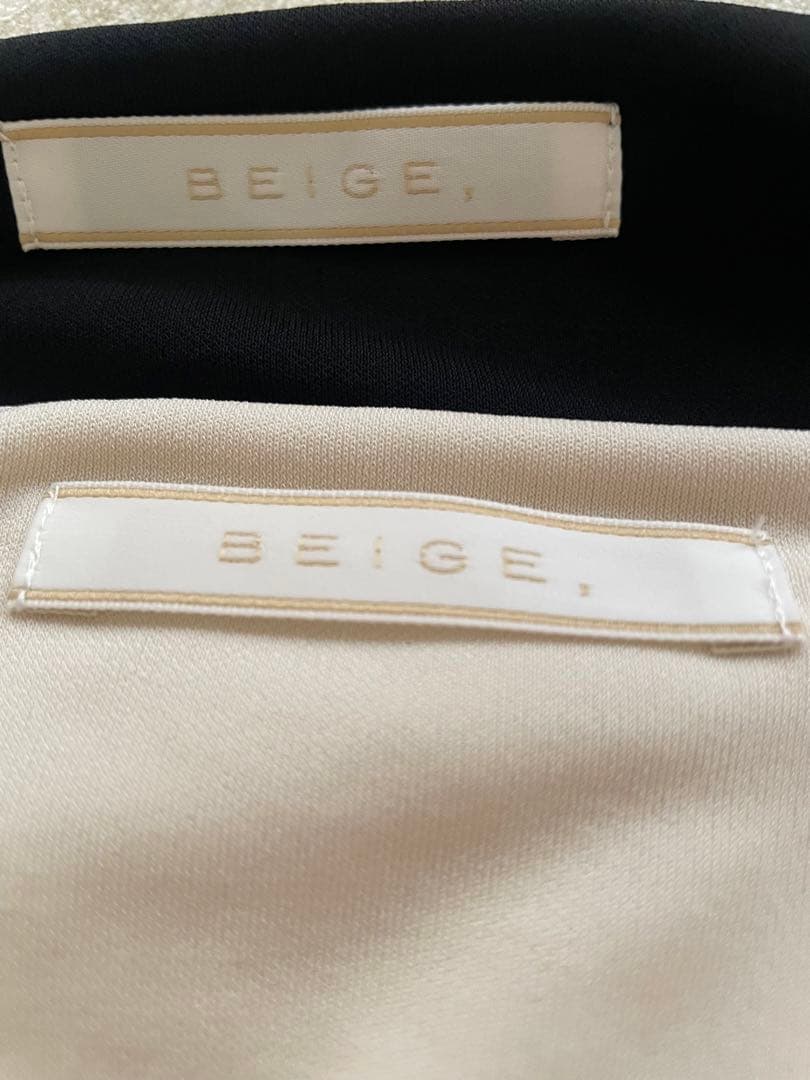 【BEIGE,】パッド入　キャミソール