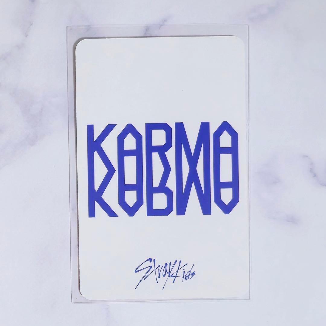 スキズ 韓国 KARMA アメリカ B&N 特典 トレカ ハン