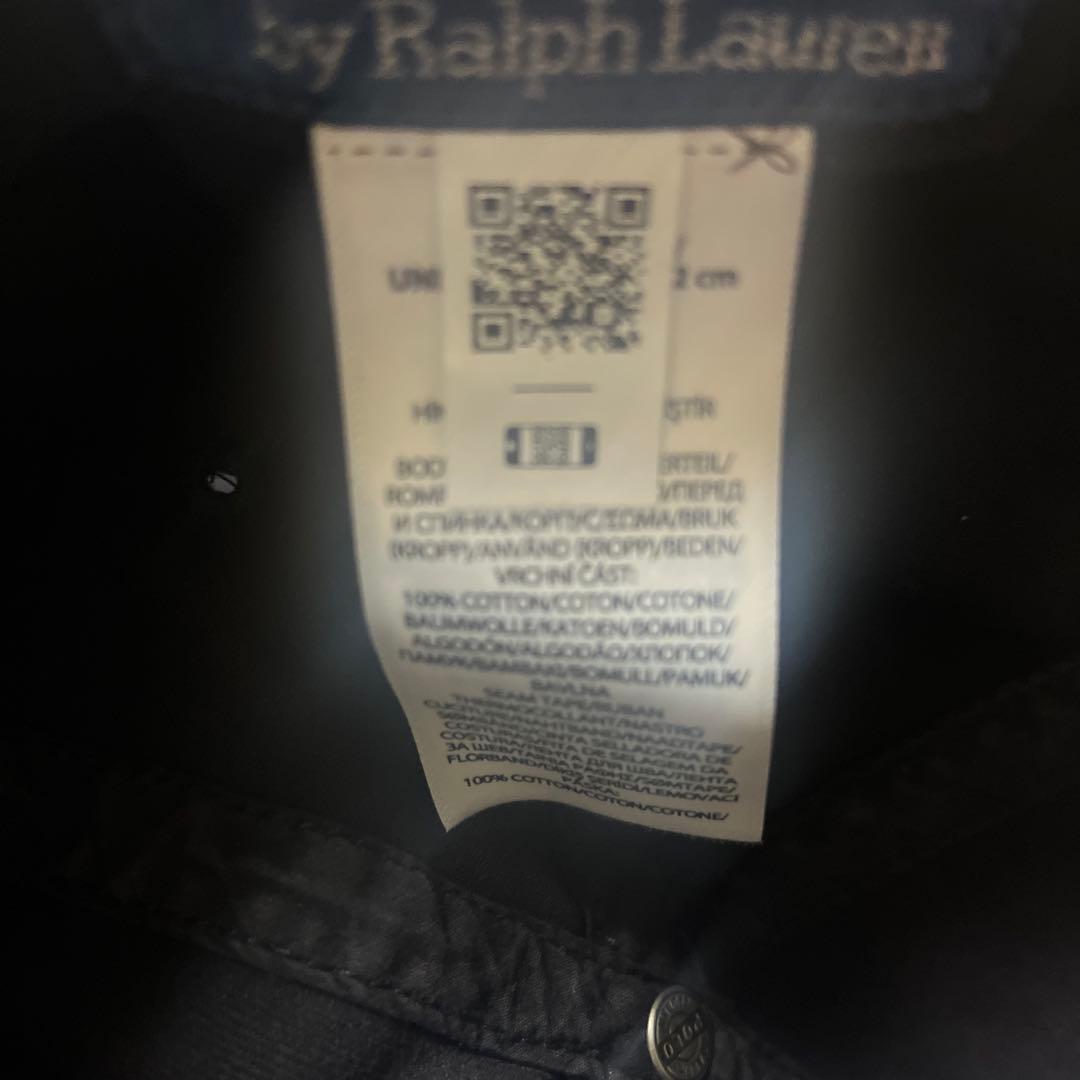 Ralph Lauren 黒 キャップ 57-61 cm