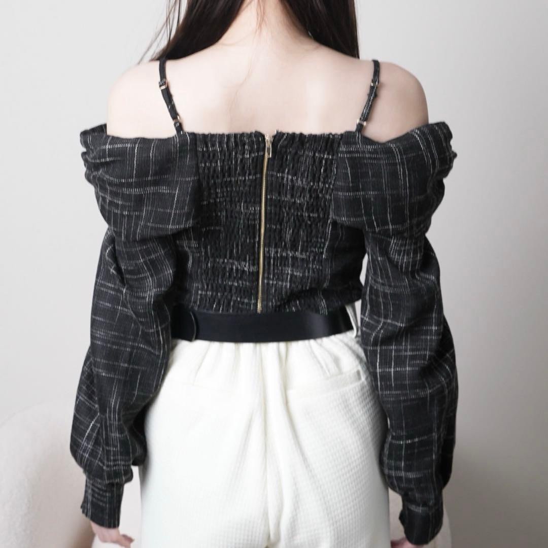 lip serviceリボンオフショル