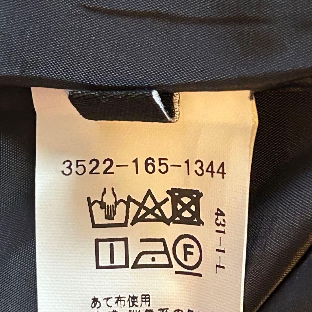 グリーンレーベルリラクシング　ダブルクロス ノーラペル ジャケットパンツ　洗える