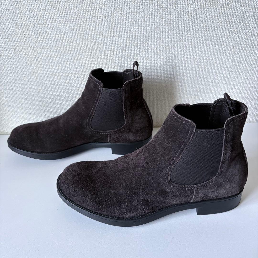 PRADA プラダ　サイドゴアブーツ　25cm スエードブーツ　6 ショート