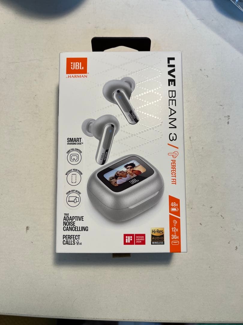 [美品] JBL LIVE BEAM 3 シルバー