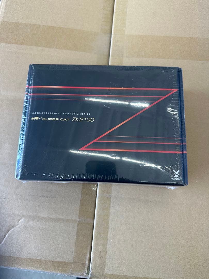 最新SUPER CAT ZK2100 GPSレーダー探知機本体　新品未開封