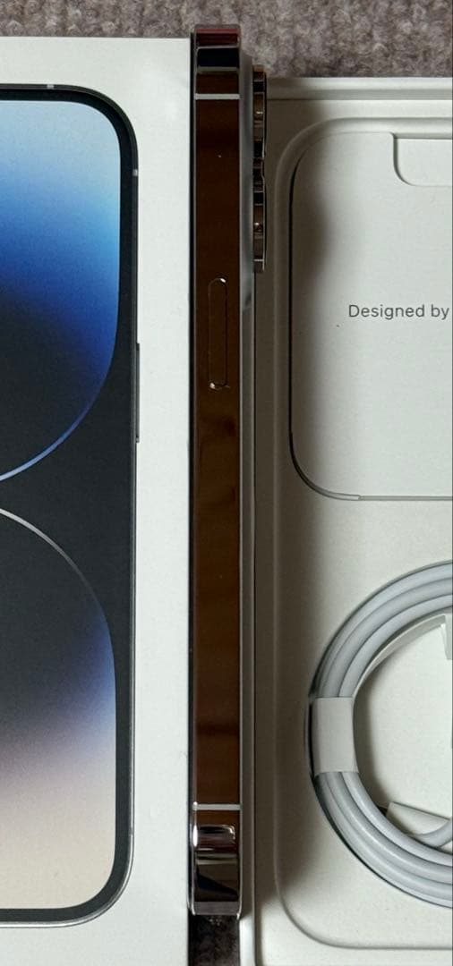 【美品】iPhone14Pro 128GB シルバー 本体 SIMフリー