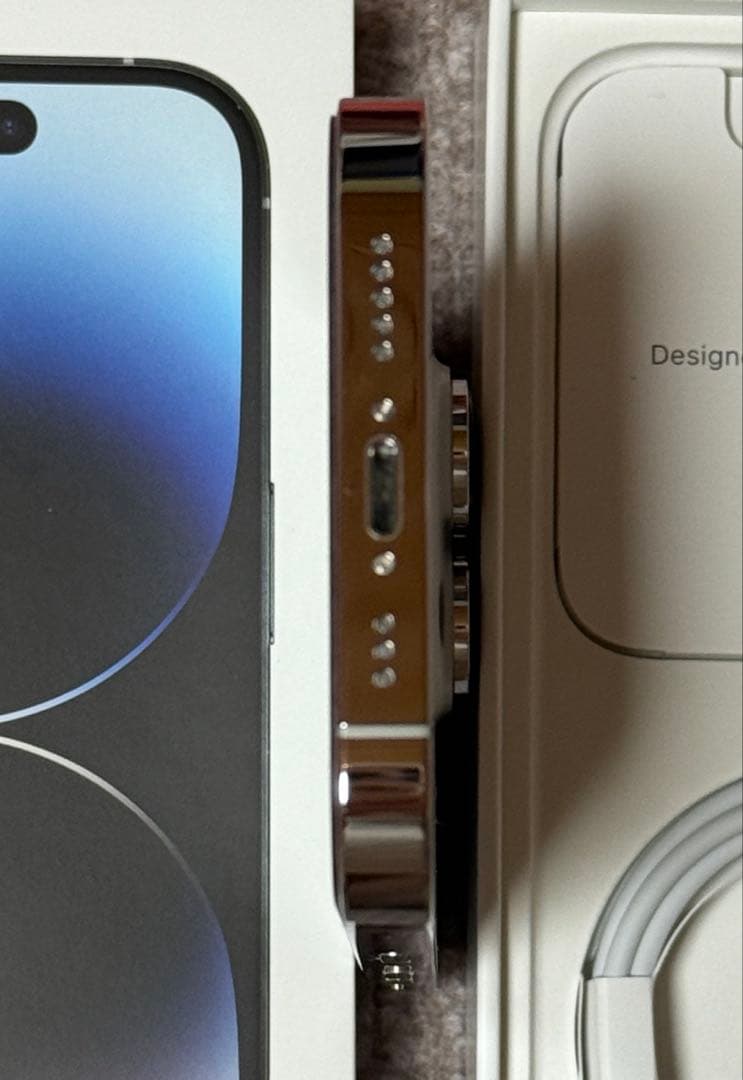 【美品】iPhone14Pro 128GB シルバー 本体 SIMフリー