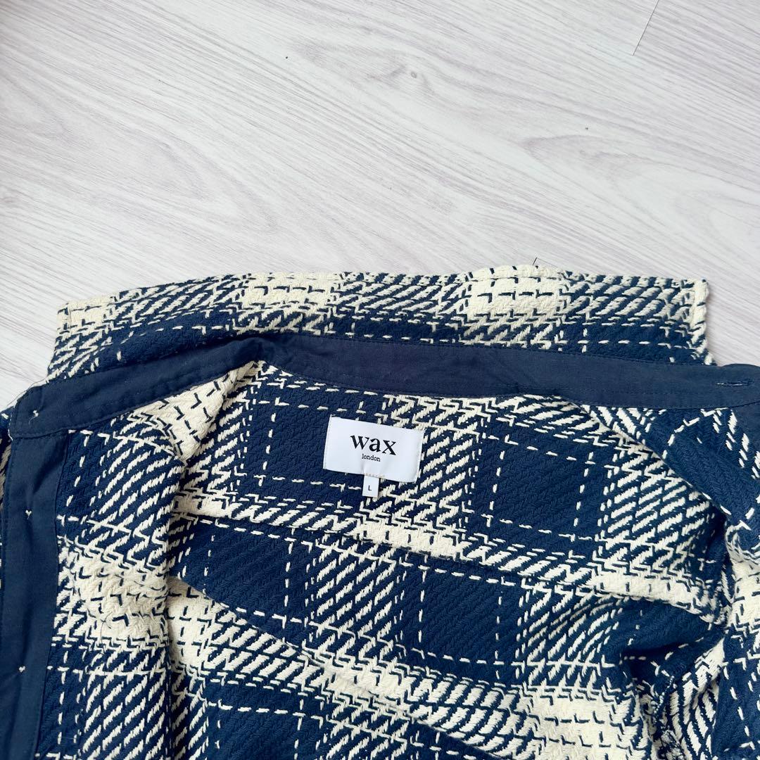 【WAX LONDON】ワックスロンドン オーバーシャツ ジャケッLサイズ
