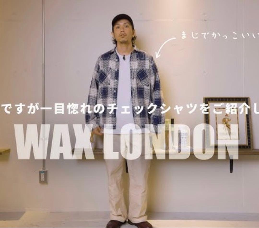 【WAX LONDON】ワックスロンドン オーバーシャツ ジャケッLサイズ