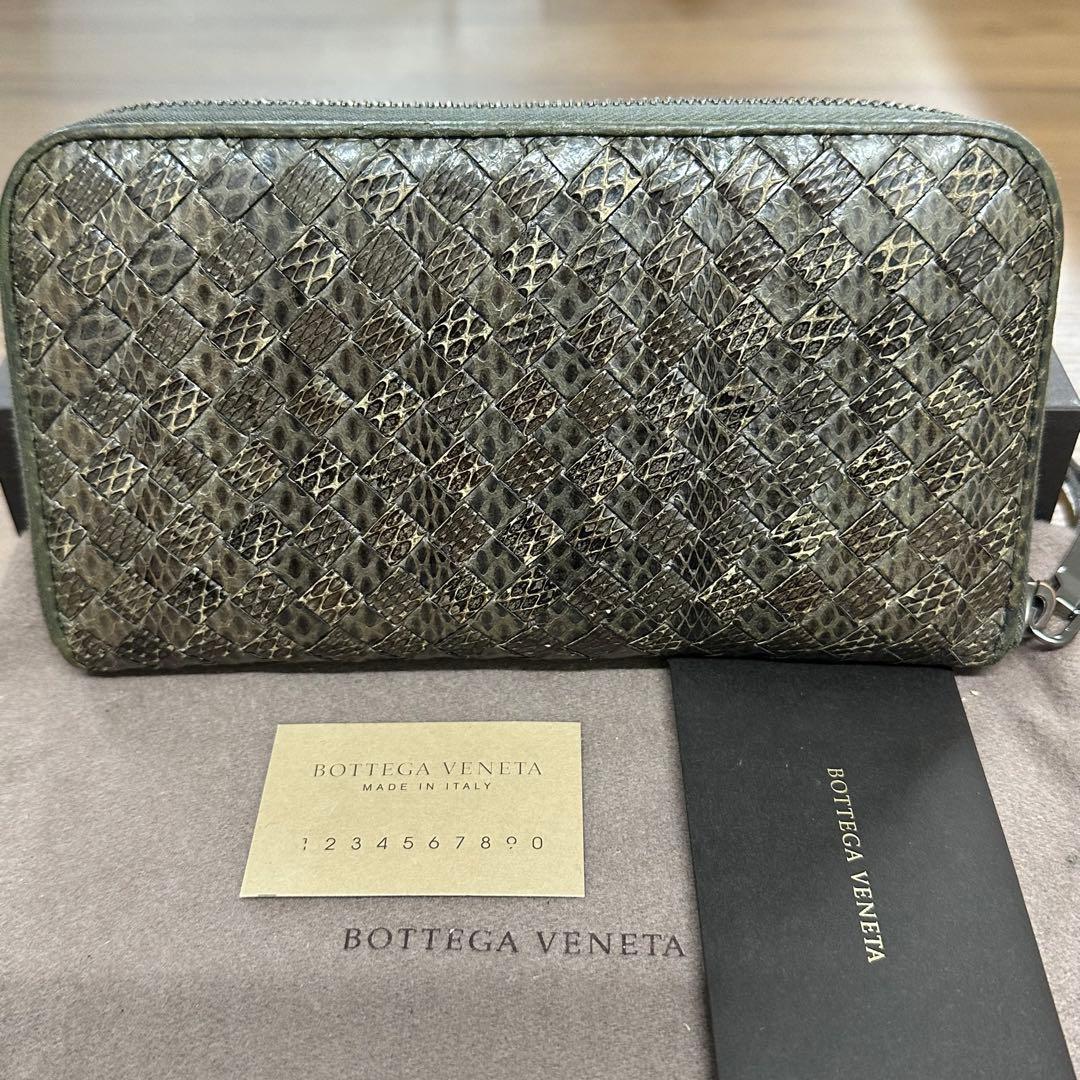 新品同様‼️ 希少　ボッテガヴェネタ　財布　長財布　バビロン　ラウンドファスナー