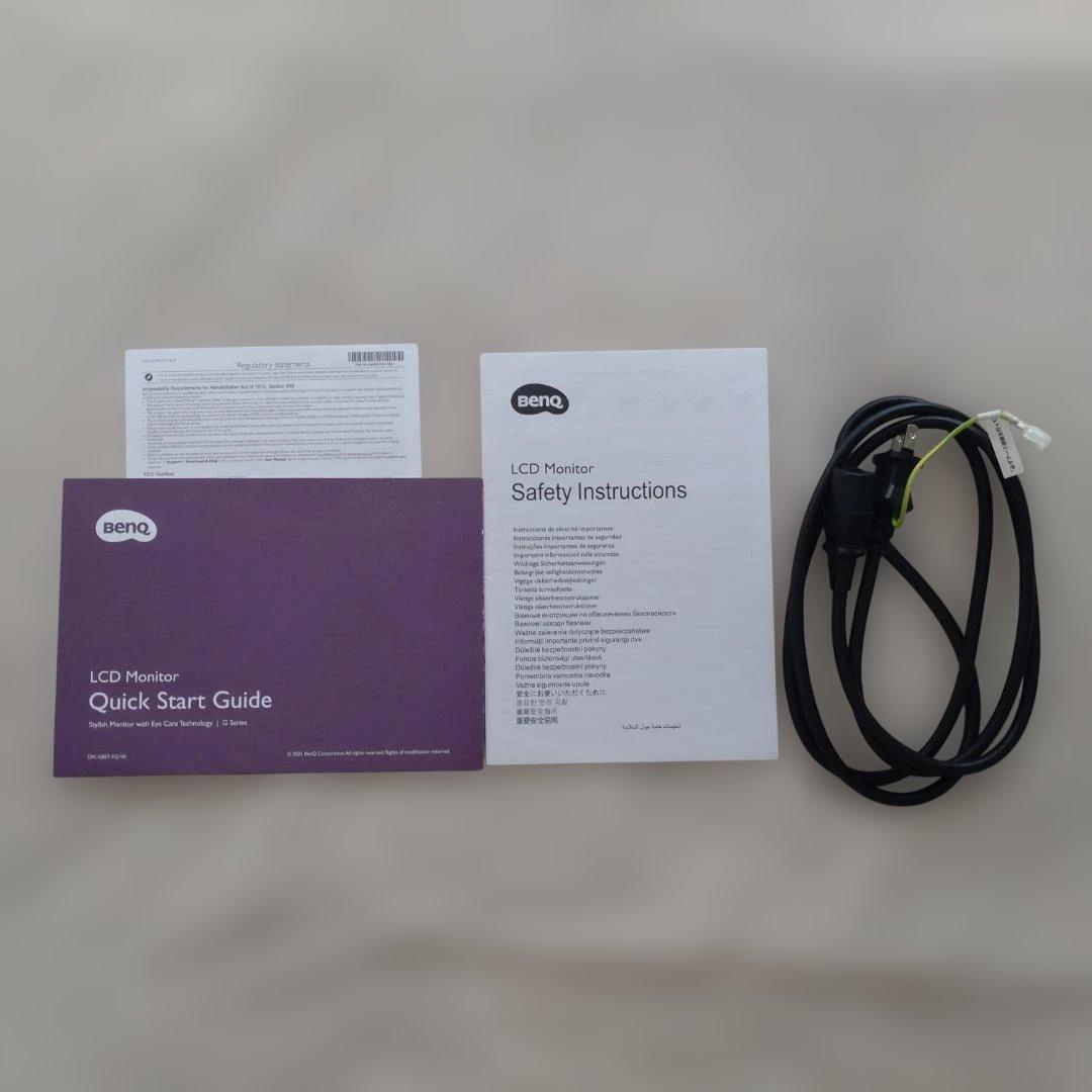 【美品】BenQ 27インチ フルHD アイケアモニター（GW2785TC）