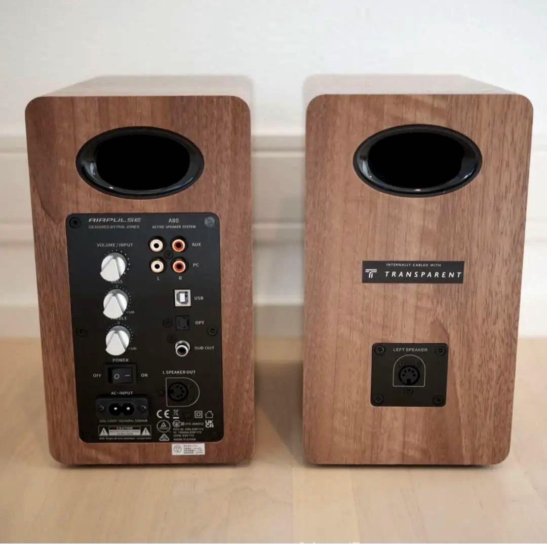 AIRPULSE A80　スピーカー 元箱有り　美品　限定値下げ