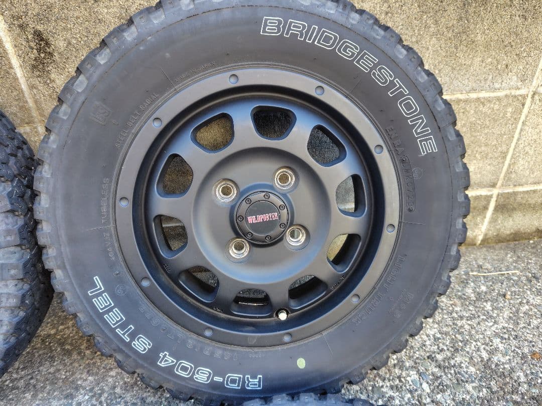 エブリィ ハイゼット 12インチタイヤホイール4本セット