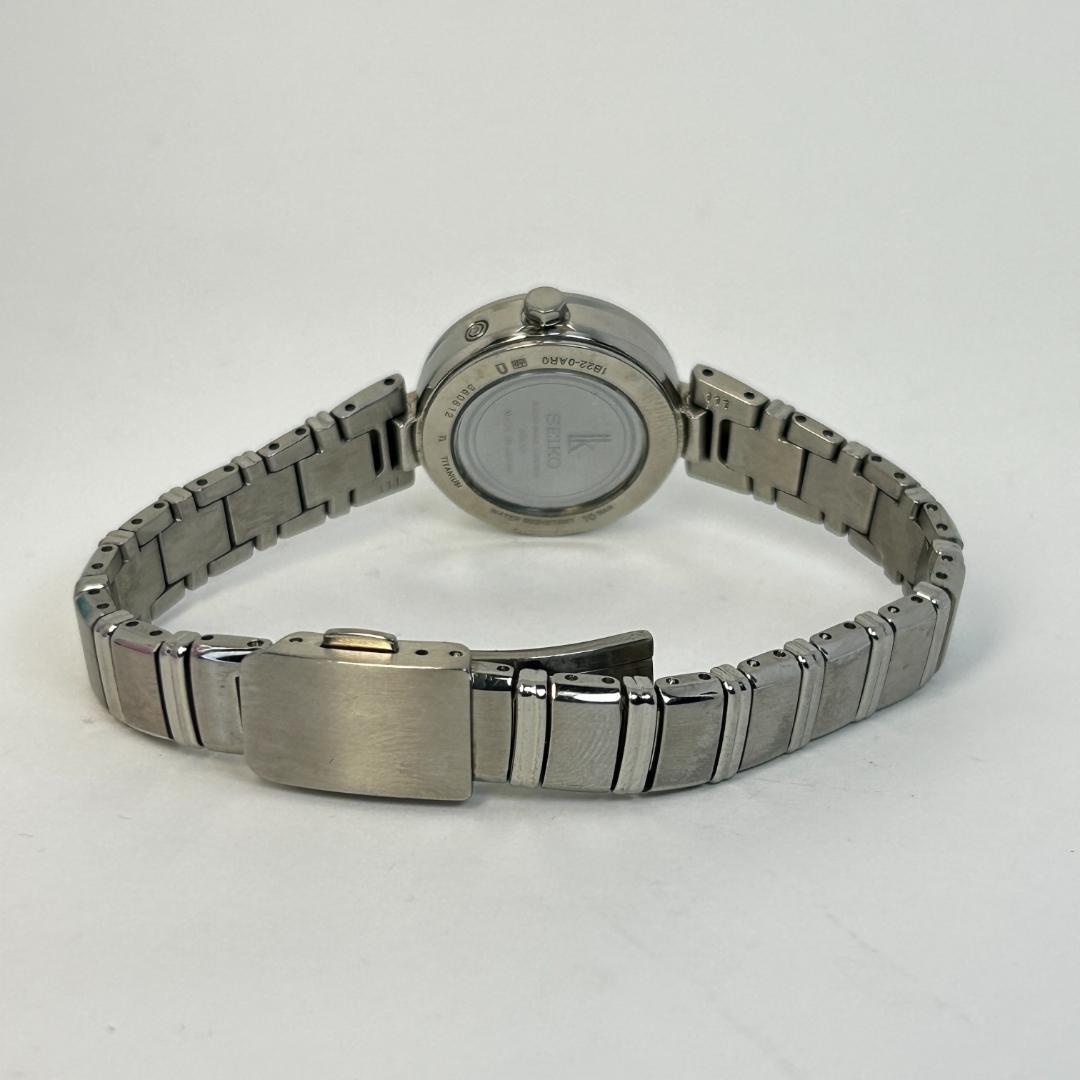 【人気】SEIKO LUKIA ルキア ピンクシェル 電波ソーラー 11Pダイヤ