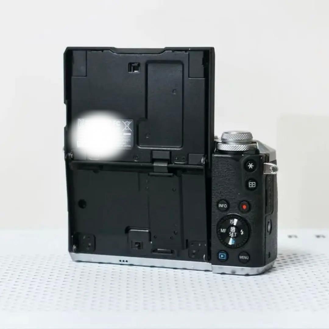 【美品】Canon EOS M6 シルバー EF-M15-45 レンズキット