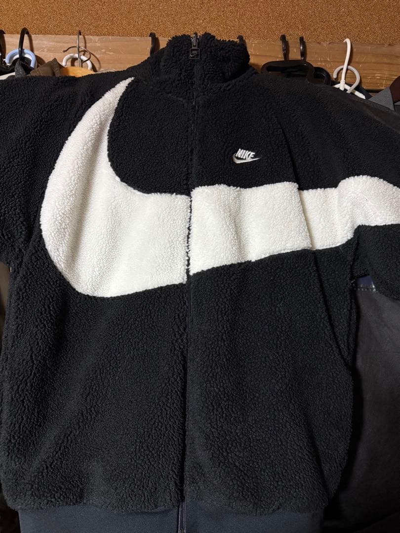 ナイキ フルジップ リバーシブル ボア ジャケット