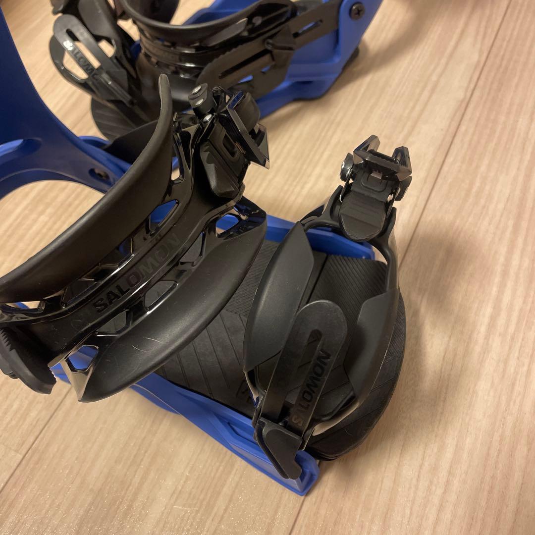 SALOMON スノーボードビンディング ブルー　S レディース