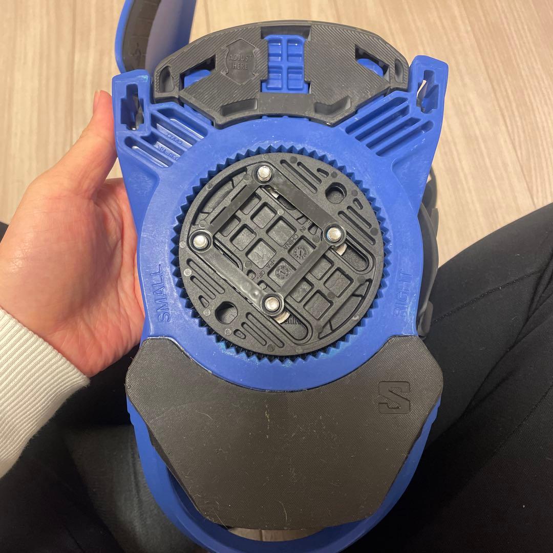 SALOMON スノーボードビンディング ブルー　S レディース