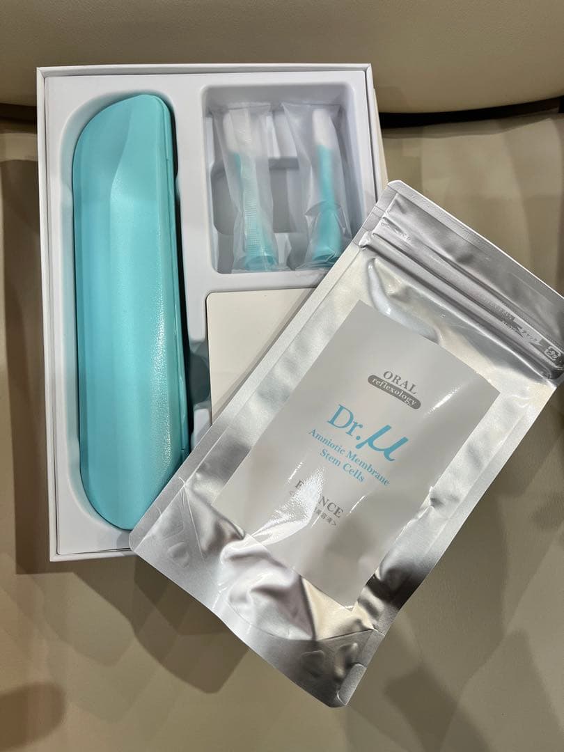 2セット！エイジングケアに⭐️雑誌掲載★Dr.μ 口腔内美容機器　美容液セット★