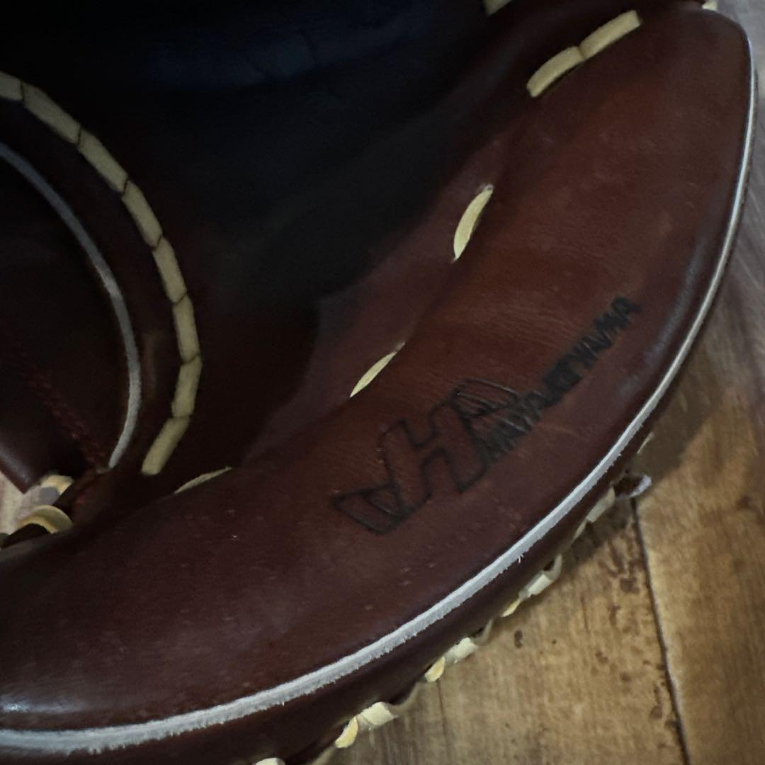 最終値下げ◆ 24日(金)までの出品◆ハタケヤマ硬式キャッチャーミット