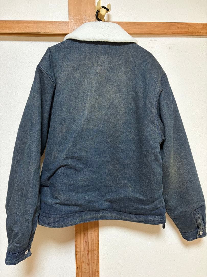 That's life Duck Boa Jacket ネイビー